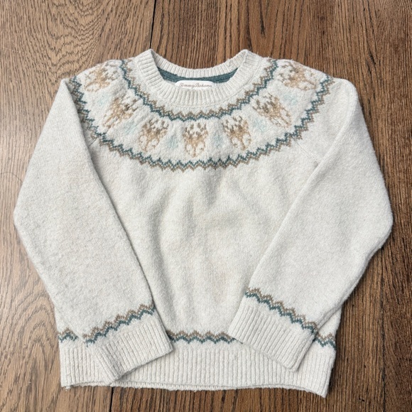 Tommy Bahama Other - Tommy Bahama Kids Fair Isle Reindeer Christmas Nordic Sweater Size 4T BC
